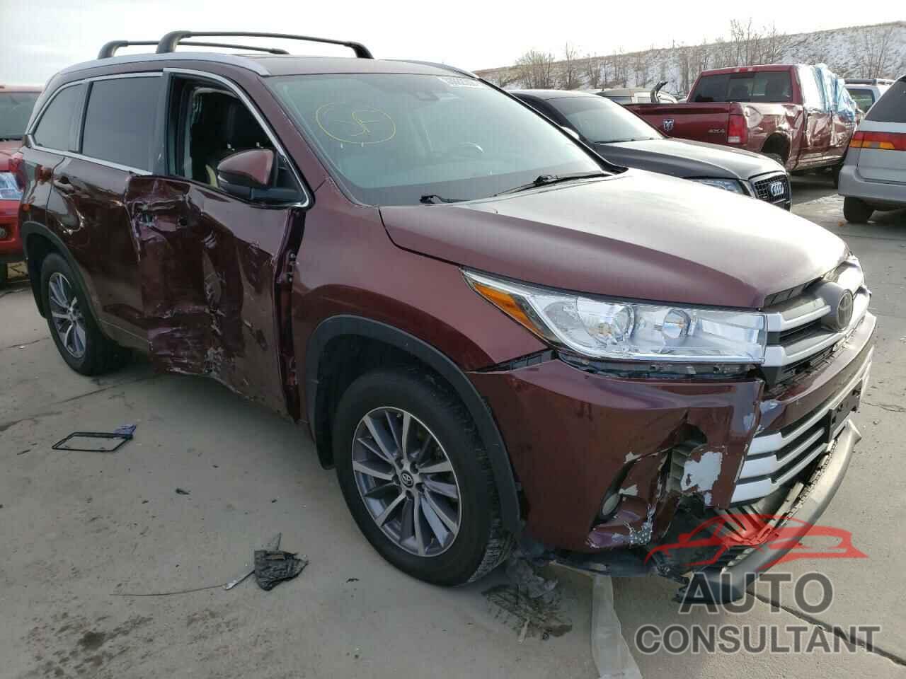 TOYOTA HIGHLANDER 2017 - 5TDJZRFH7HS483300