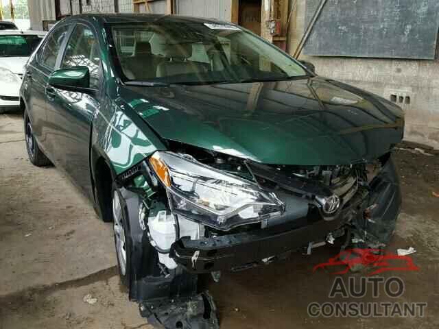 TOYOTA COROLLA 2016 - 2T1BURHE1GC562801
