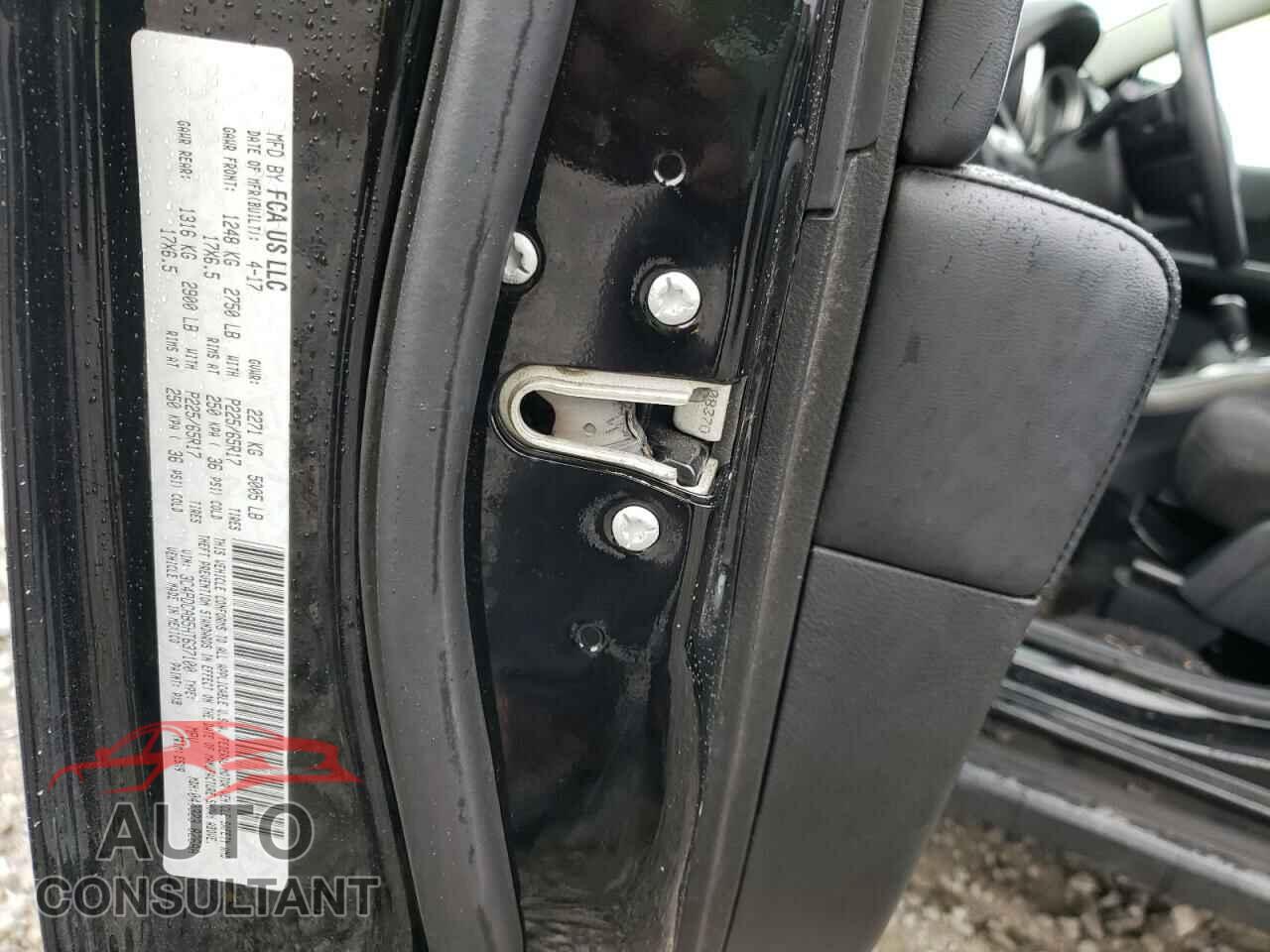 DODGE JOURNEY 2017 - 3C4PDCAB5HT637100