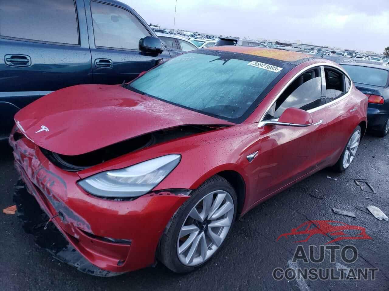 TESLA MODEL 3 2018 - 5YJ3E1EA5JF004599