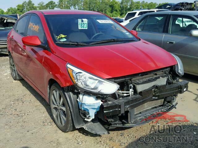 HYUNDAI ACCENT 2017 - KMHCT4AE1HU281392