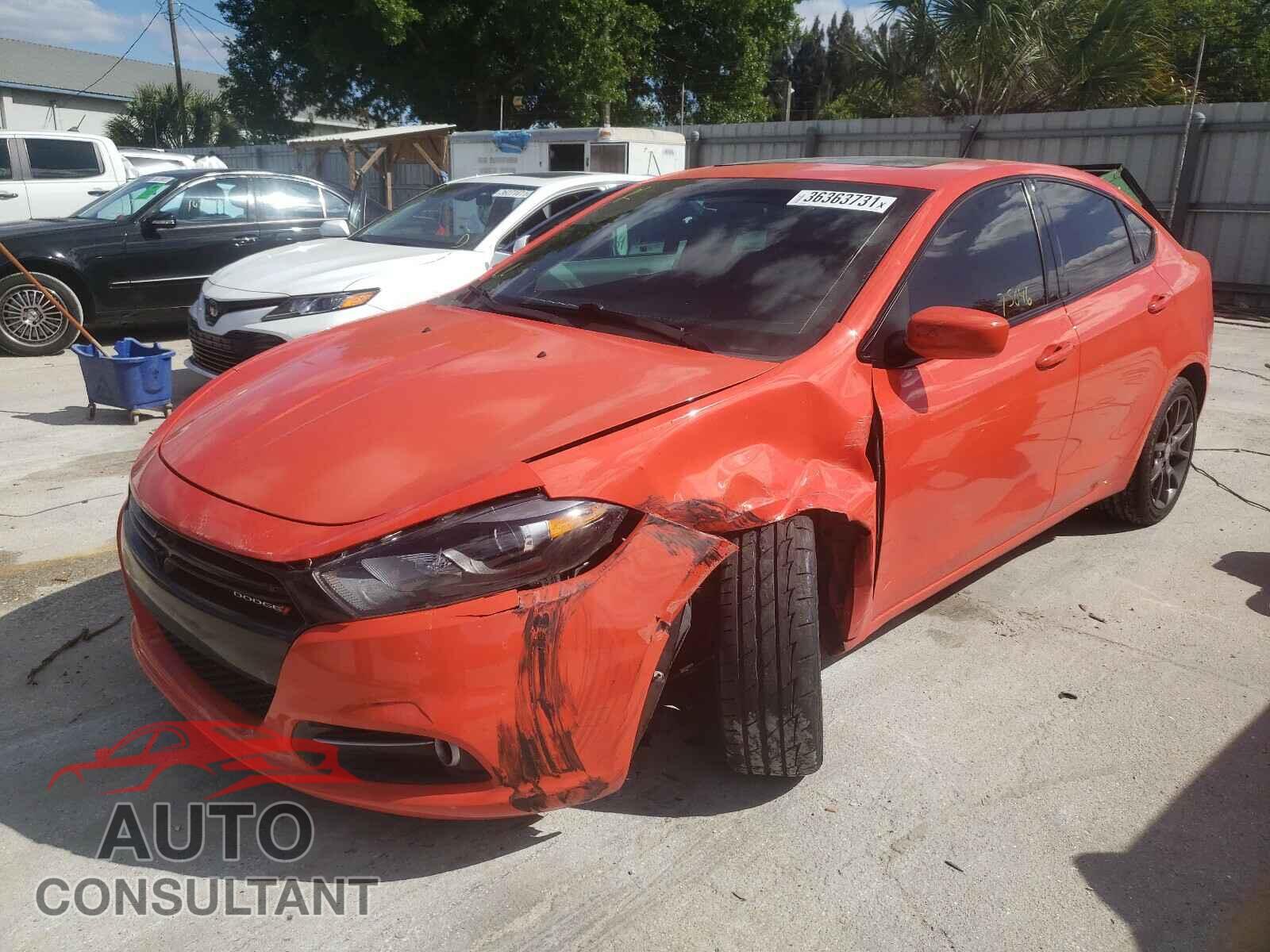 DODGE DART 2016 - 1C3CDFFA2GD802285