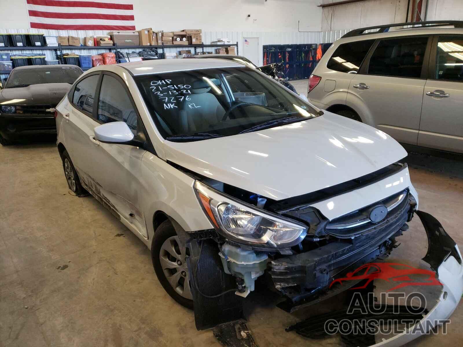 HYUNDAI ACCENT 2017 - KMHCT4AEXHU167276