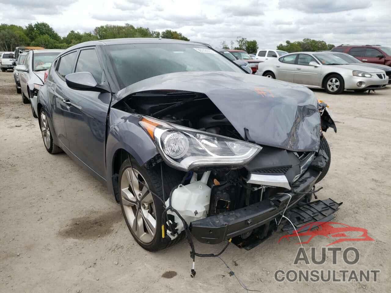 HYUNDAI VELOSTER 2017 - KMHTC6AD8HU320790