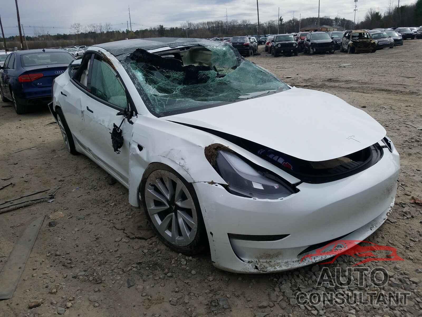 TESLA MODEL 3 2021 - 5YJ3E1EB0MF906817