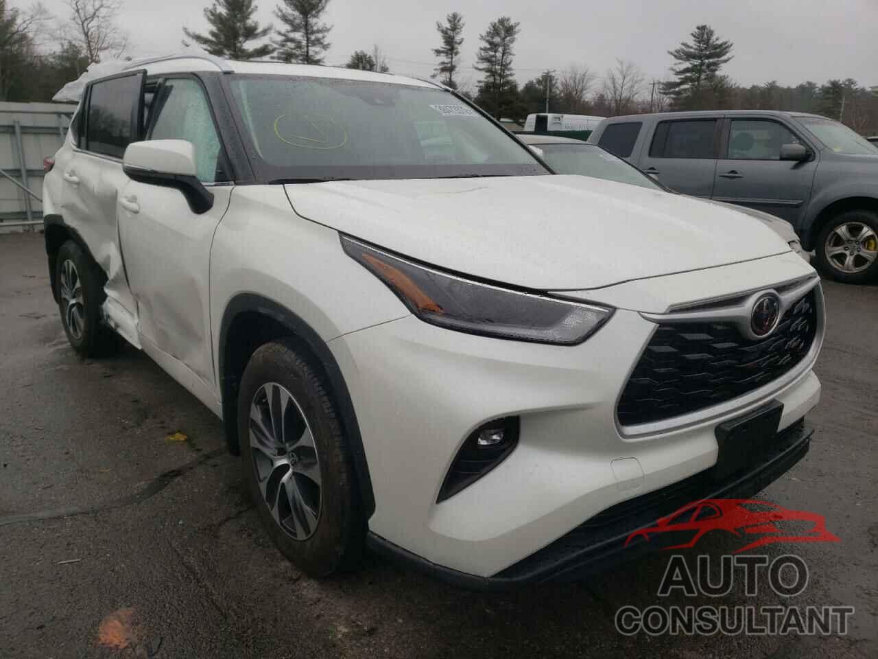 TOYOTA HIGHLANDER 2021 - 5TDGZRBH1MS133686