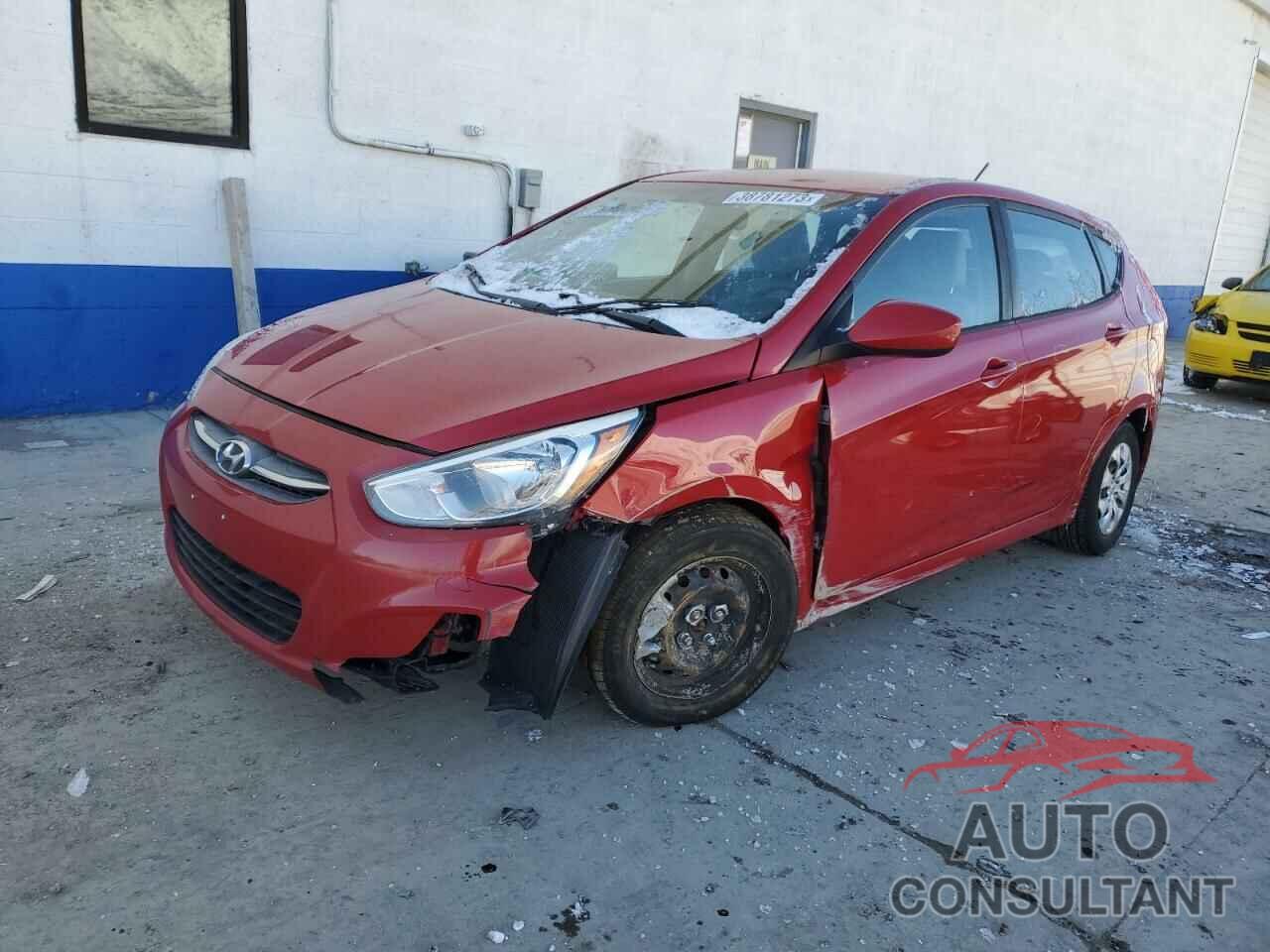 HYUNDAI ACCENT 2017 - KMHCT5AE6HU342774