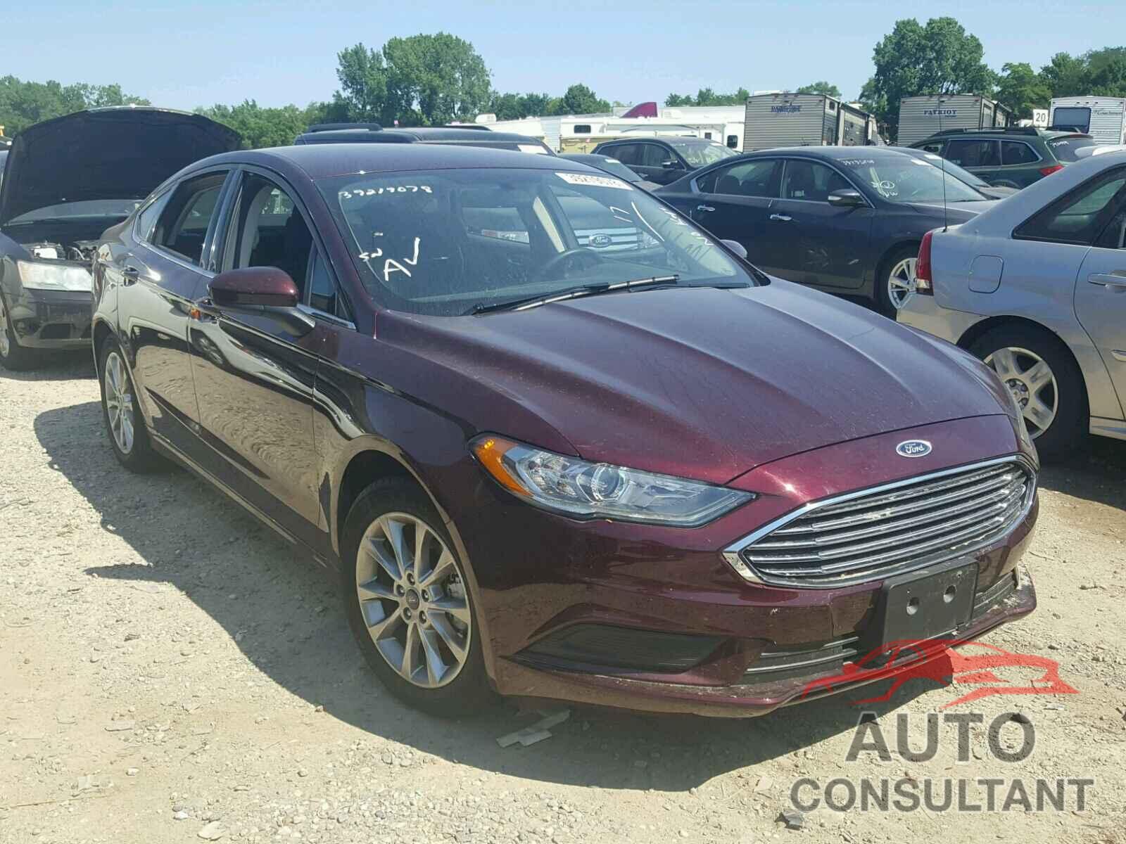 FORD FUSION 2017 - 3FA6P0HDXHR293095