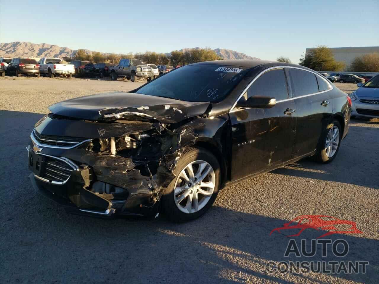 CHEVROLET MALIBU 2017 - 1G1ZE5ST3HF148299