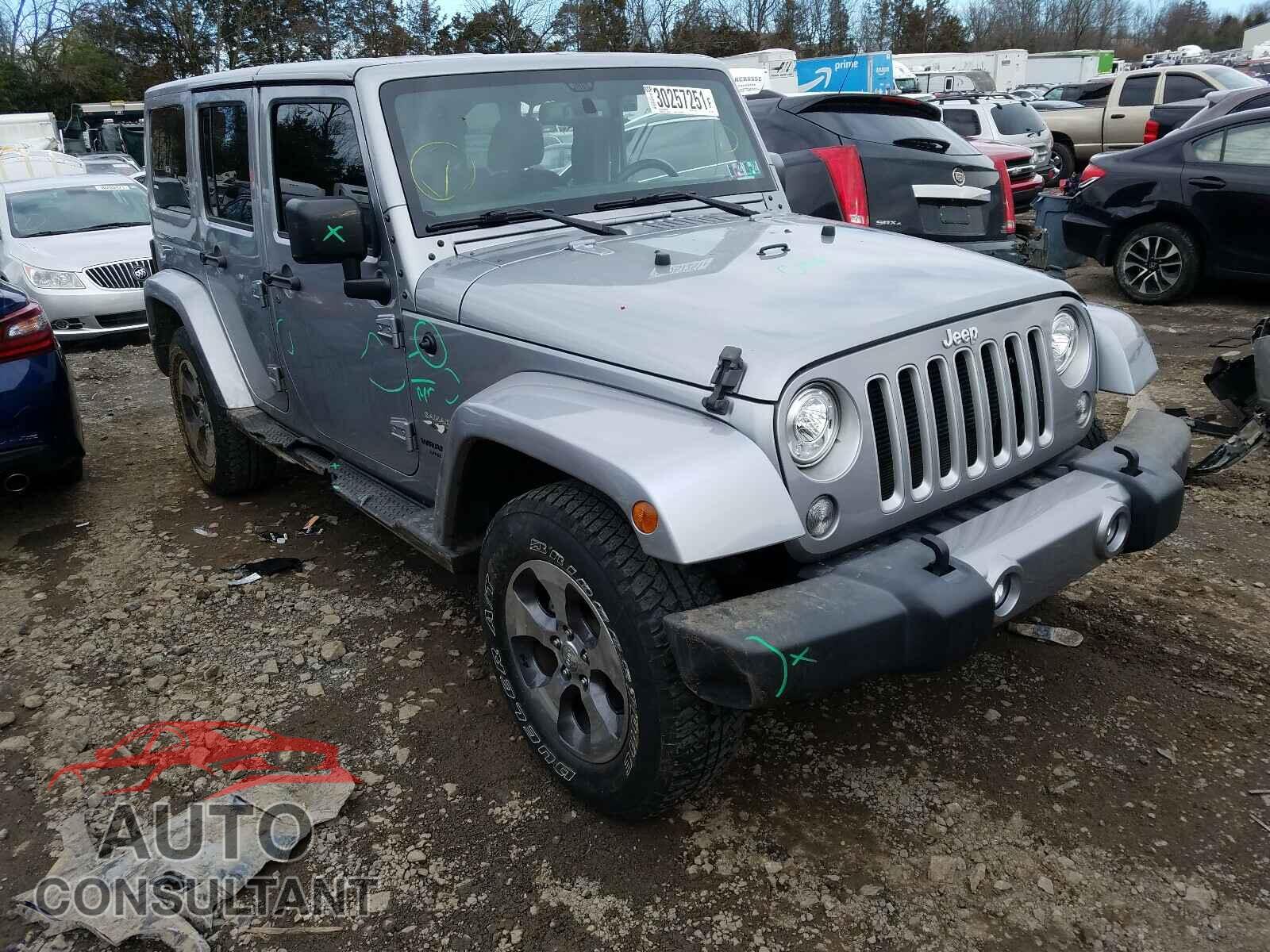 JEEP WRANGLER 2017 - 1C4BJWEG8HL734264
