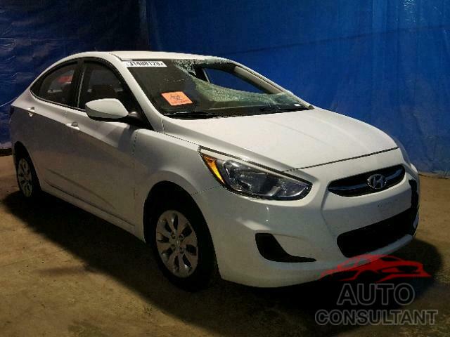 HYUNDAI ACCENT 2017 - KMHCT4AE1HU218387