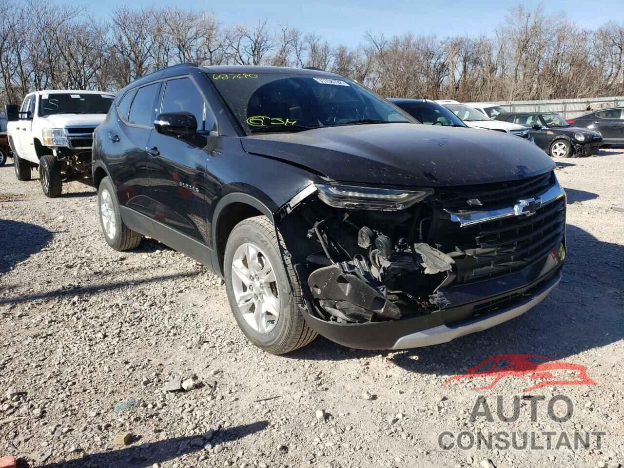 CHEVROLET BLAZER 2019 - 3GNKBBRA2KS687690