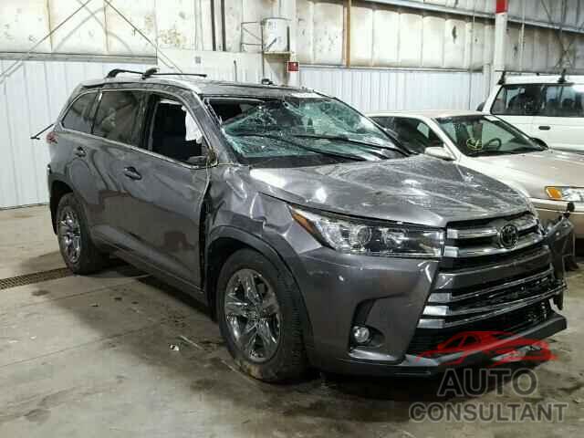 TOYOTA HIGHLANDER 2017 - 5TDDZRFH7HS365082