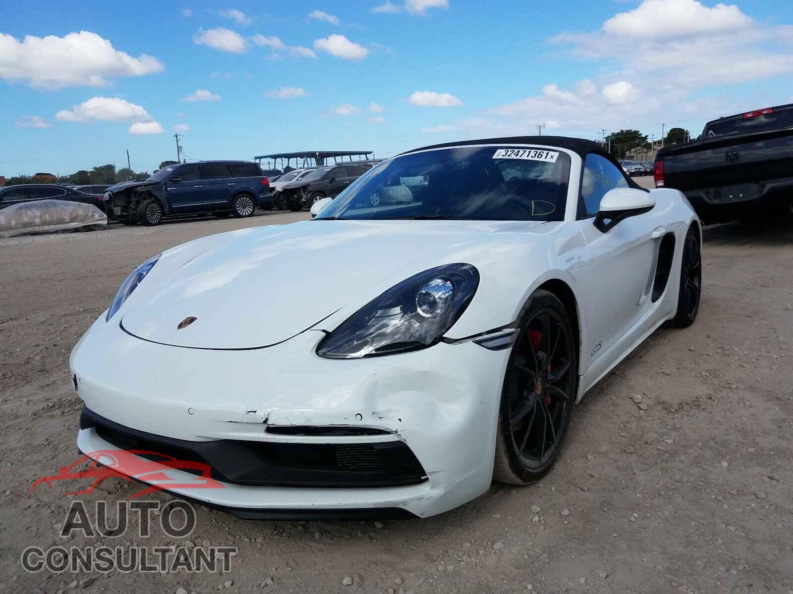 PORSCHE BOXSTER 2018 - WP0CB2A86JS229442