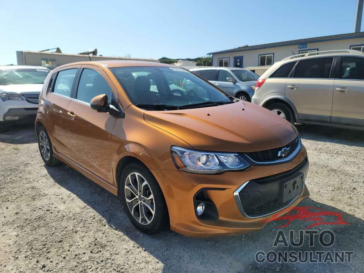 CHEVROLET SONIC 2018 - 1G1JD6SH7J4129922