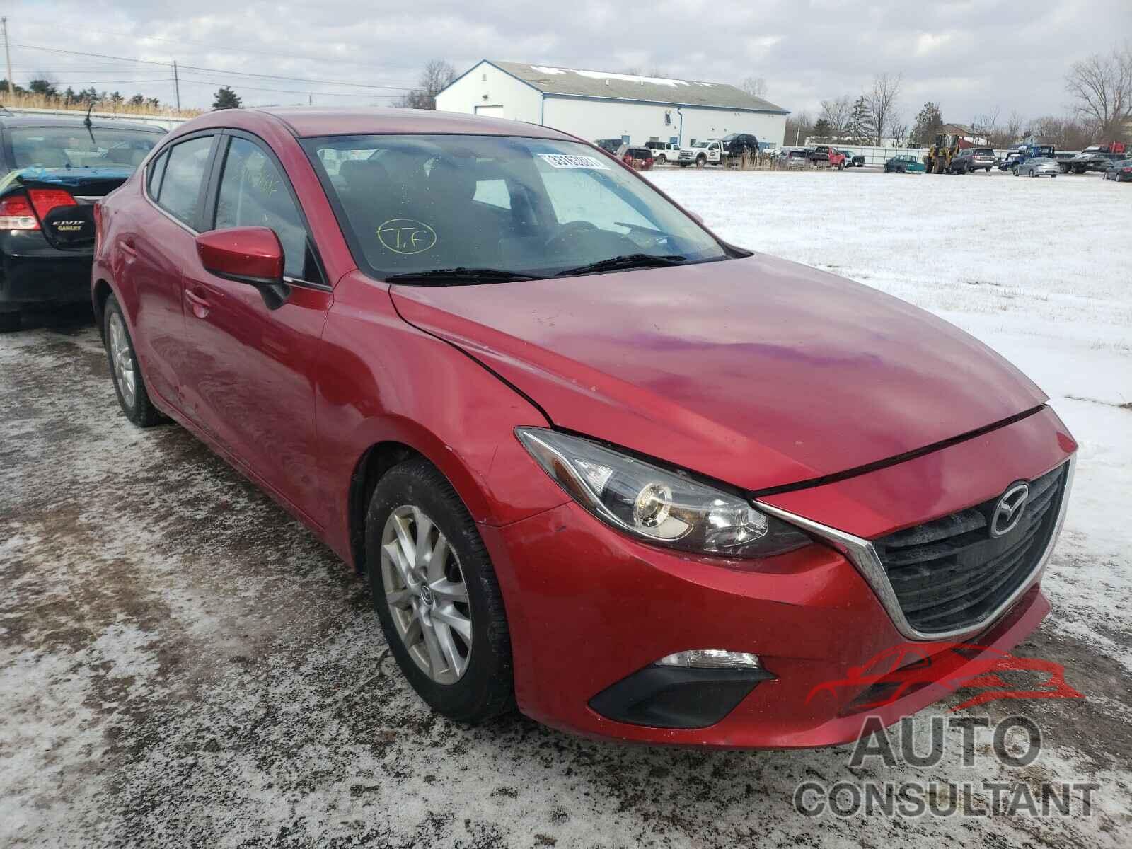 MAZDA 3 2016 - JM1BM1U7XG1330744