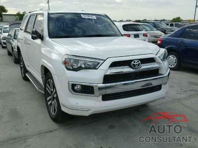 TOYOTA 4RUNNER 2016 - JTEZU5JR0G5131203