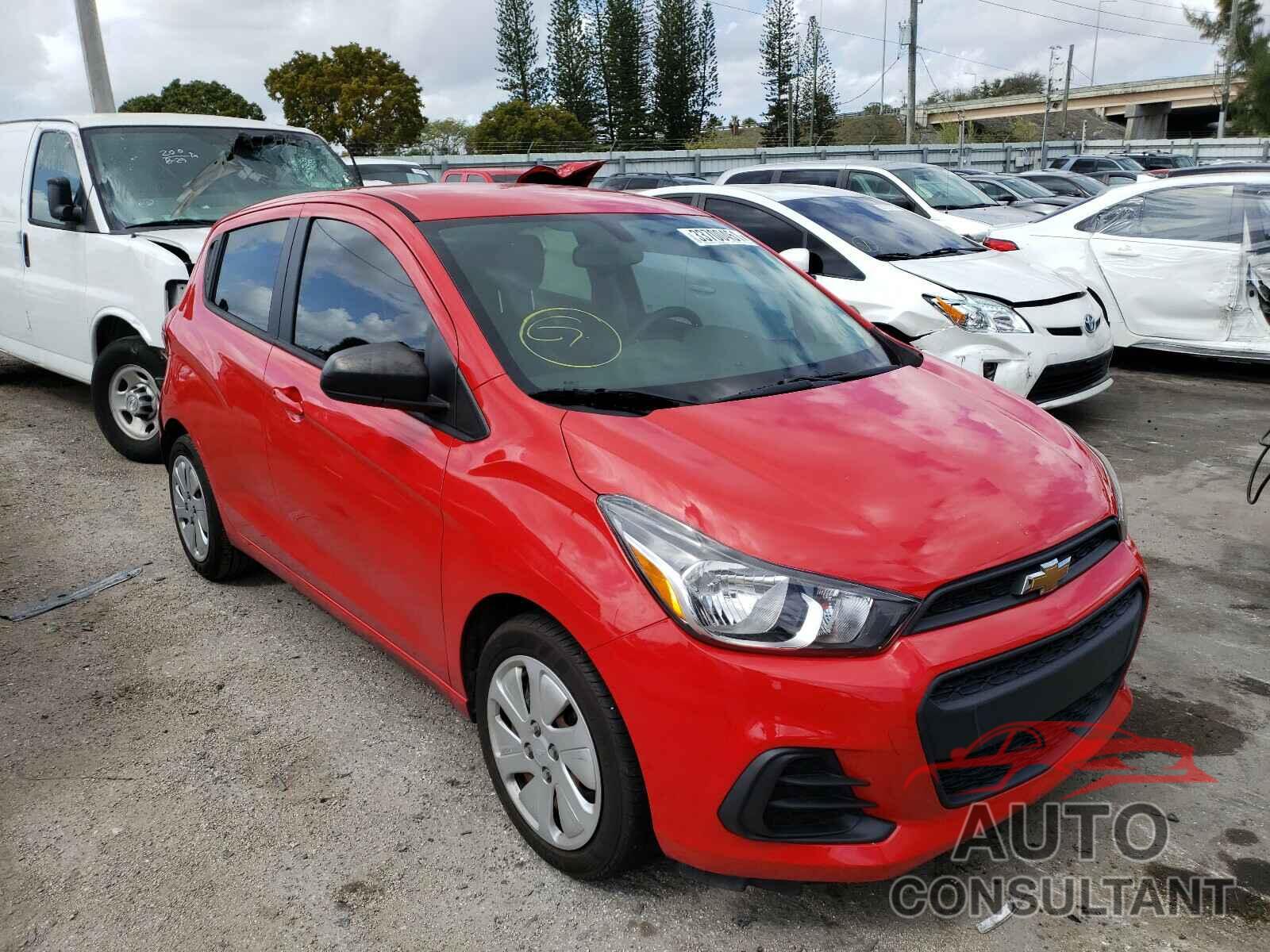 CHEVROLET SPARK 2017 - KL8CB6SA5HC759861