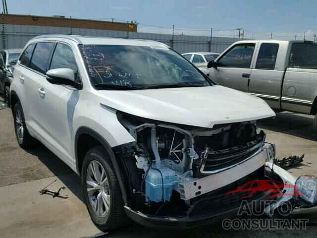 TOYOTA HIGHLANDER 2015 - 5TDKKRFH7FS046631