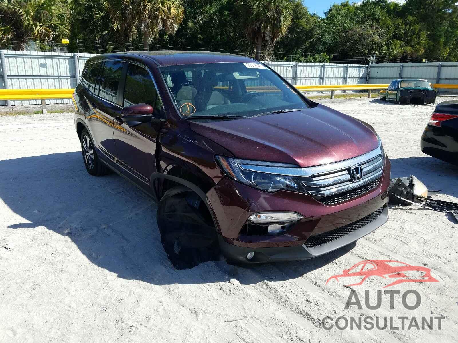 HONDA PILOT 2016 - 5FNYF6H83GB018325