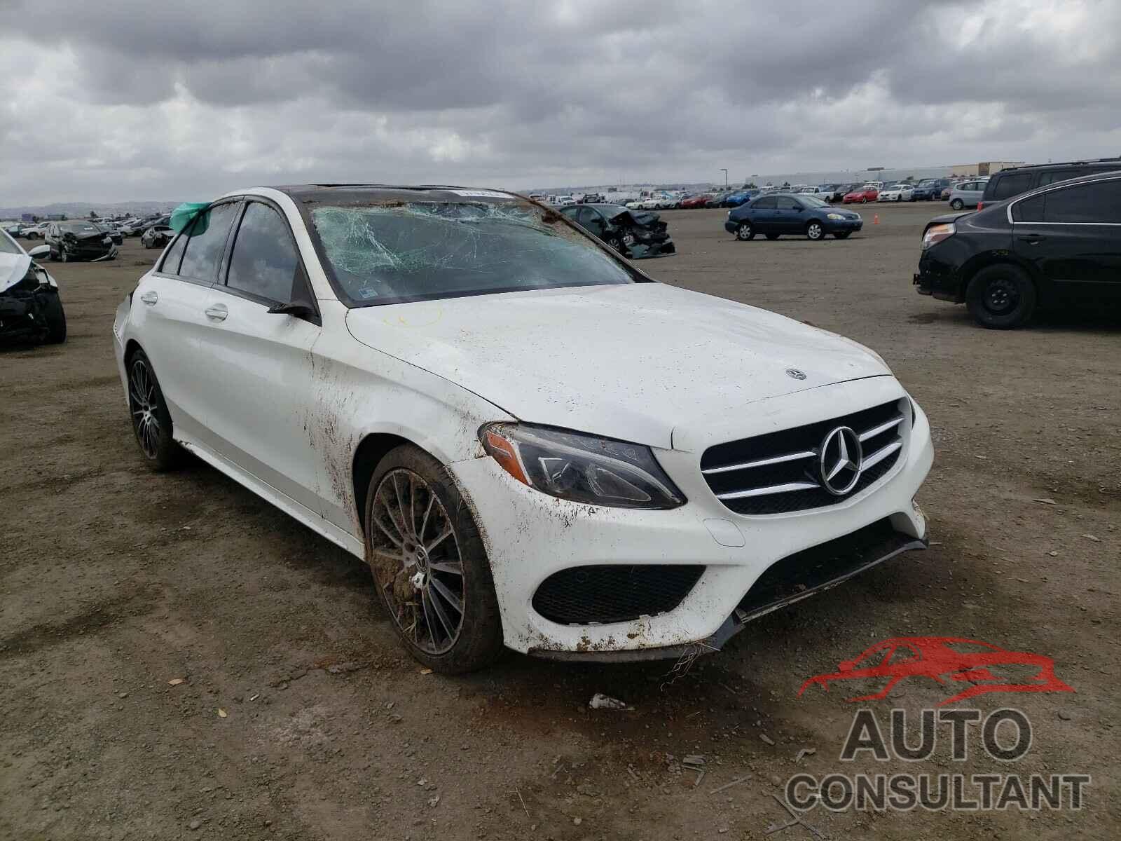 MERCEDES-BENZ C CLASS 2018 - WDDWF4JBXJR423607