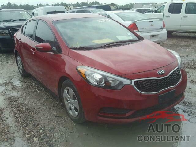 KIA FORTE 2015 - KNAFX4A6XF5329720