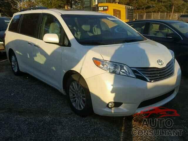 TOYOTA SIENNA 2015 - 5TDYK3DC9FS578137