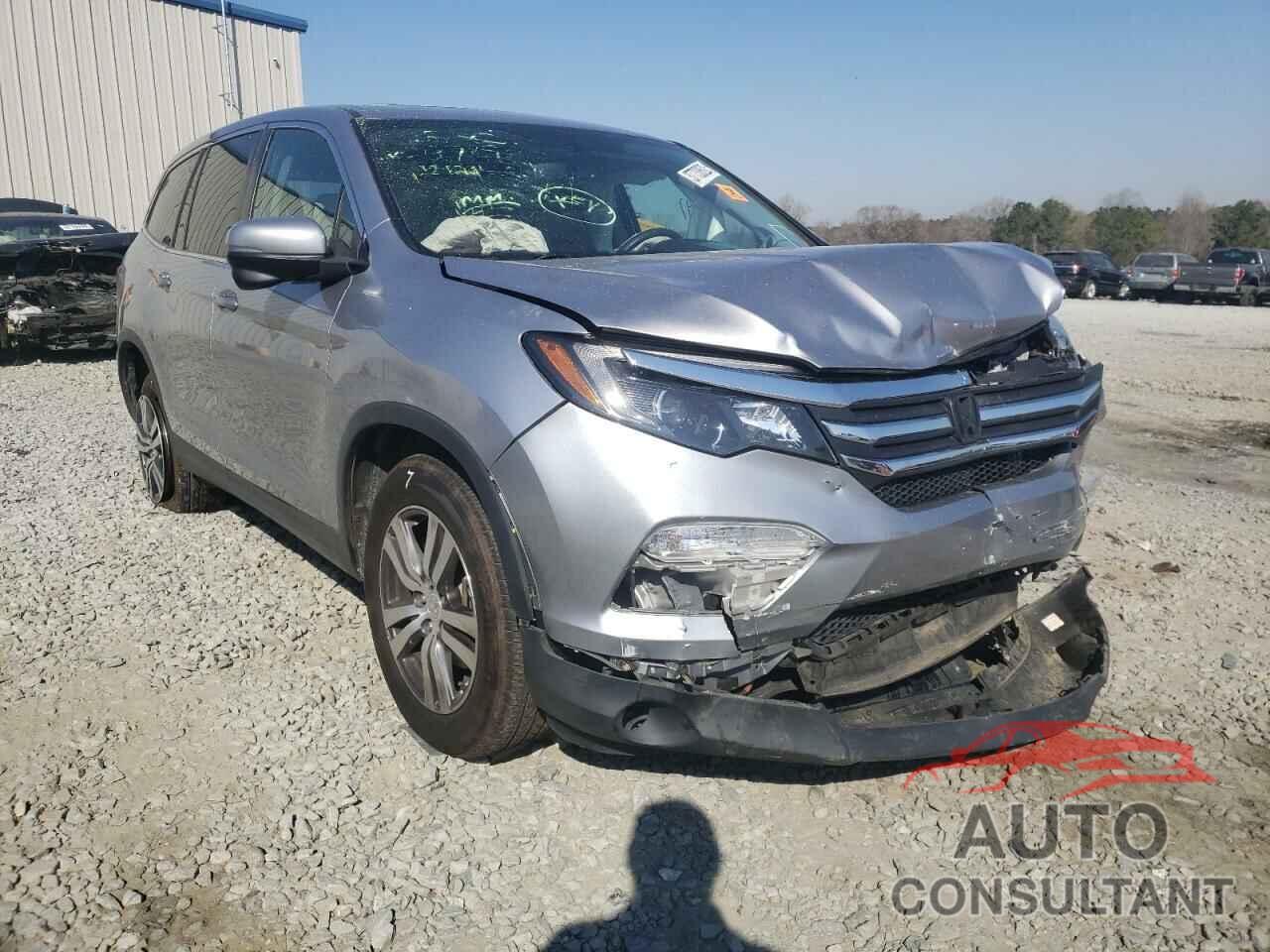 HONDA PILOT 2017 - 5FNYF5H52HB003719
