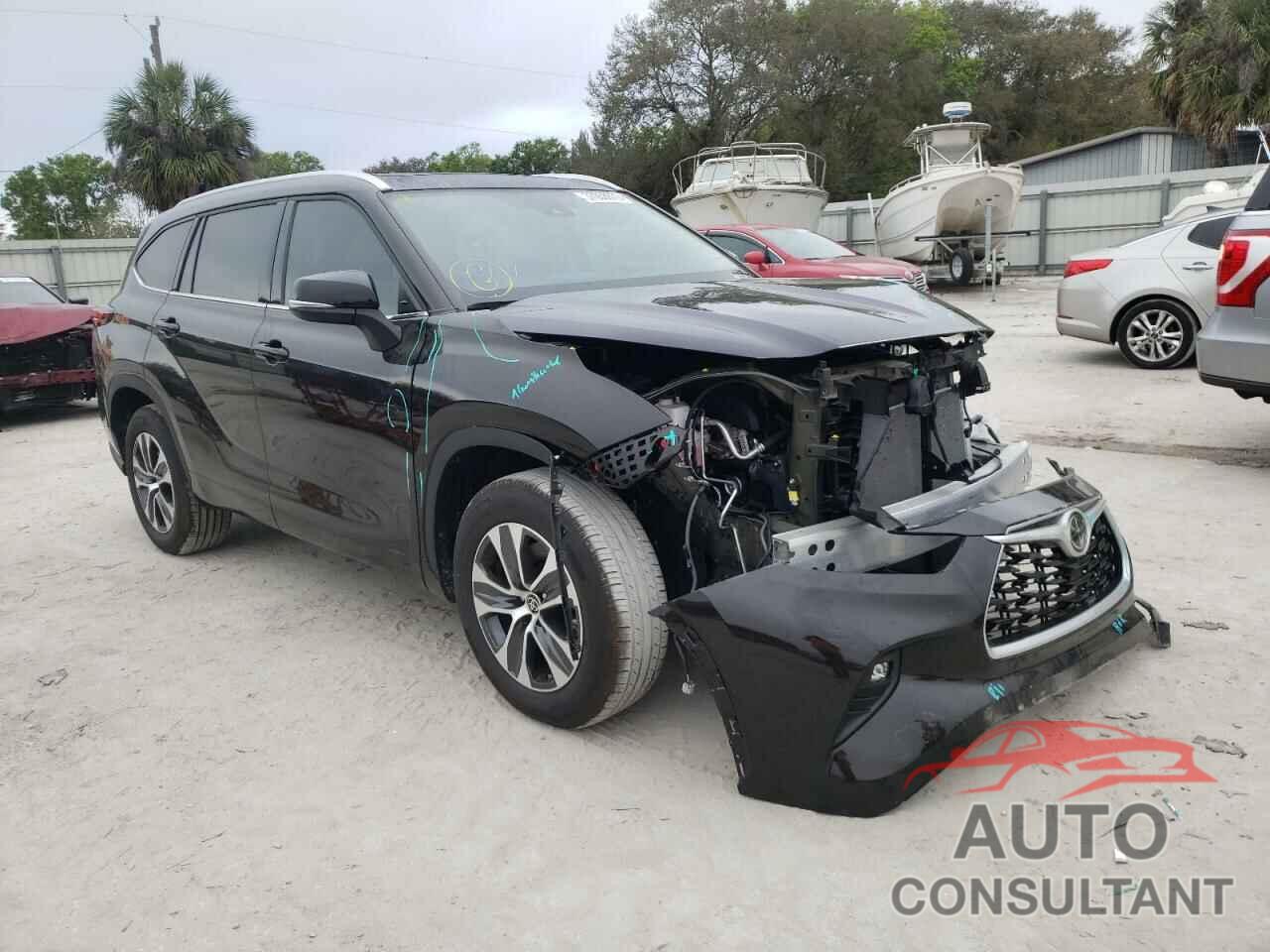 TOYOTA HIGHLANDER 2021 - 5TDGZRAH6MS086074
