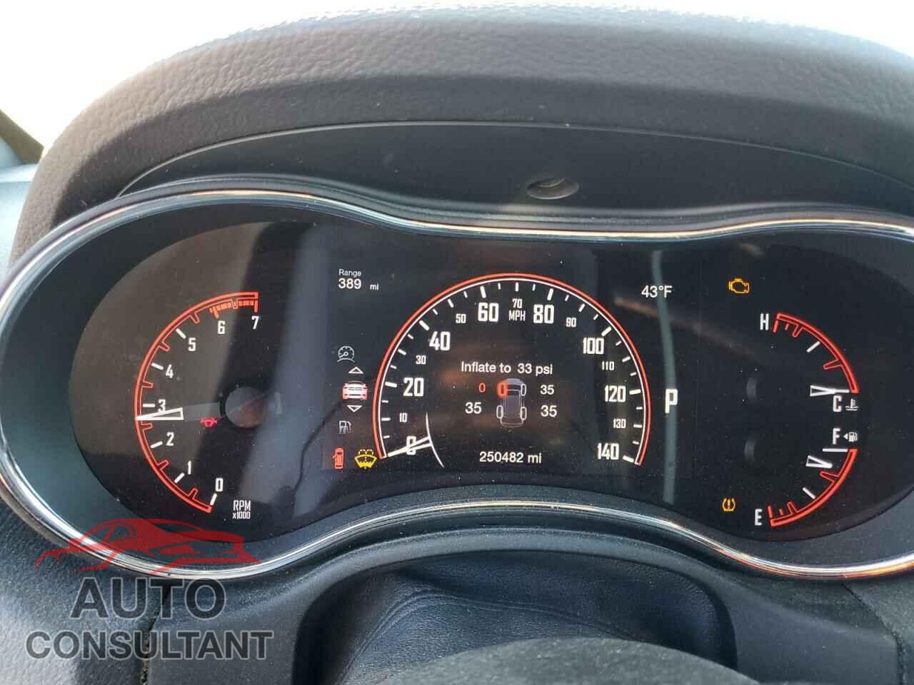 DODGE DURANGO 2016 - 1C4SDJCTXGC460381