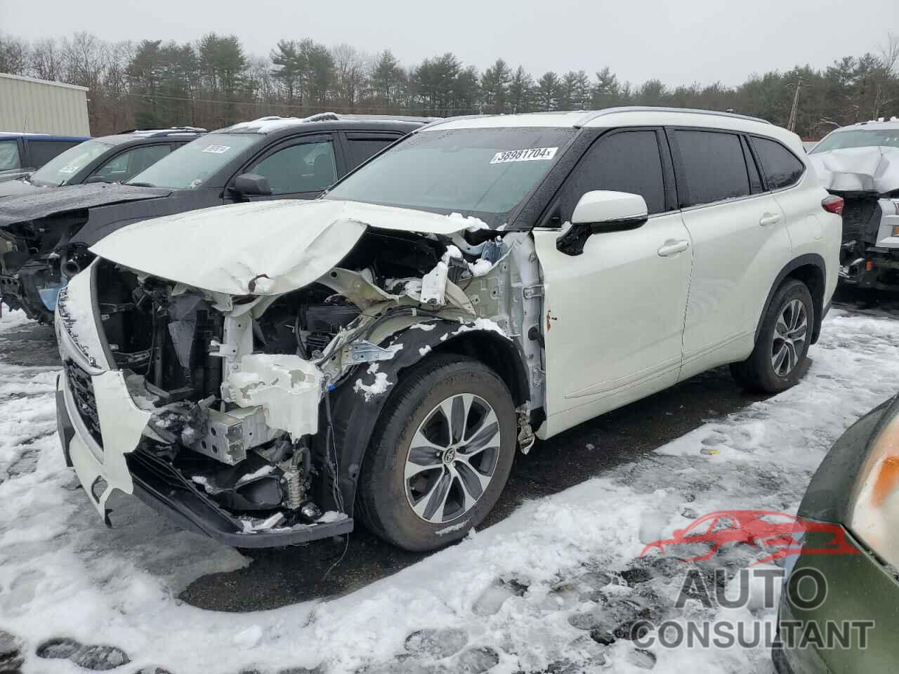 TOYOTA HIGHLANDER 2020 - 5TDGZRBH1LS506501