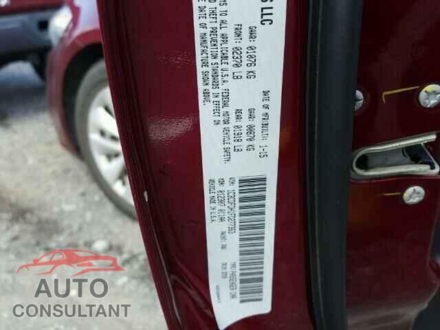 DODGE DART 2015 - 1C3CDFDH1FD277363