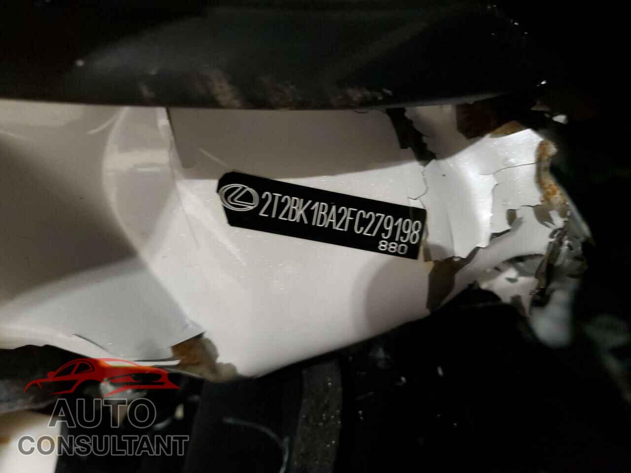 LEXUS RX350 2015 - 2T2BK1BA2FC279198