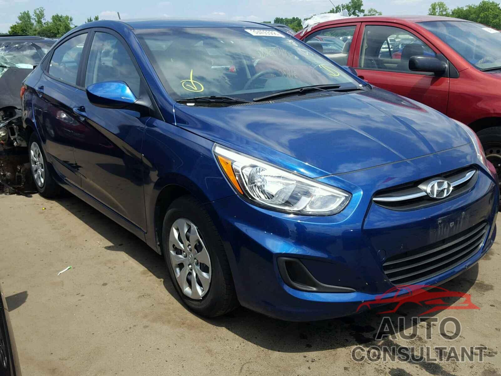 HYUNDAI ACCENT 2017 - KMHCT4AE8HU244176