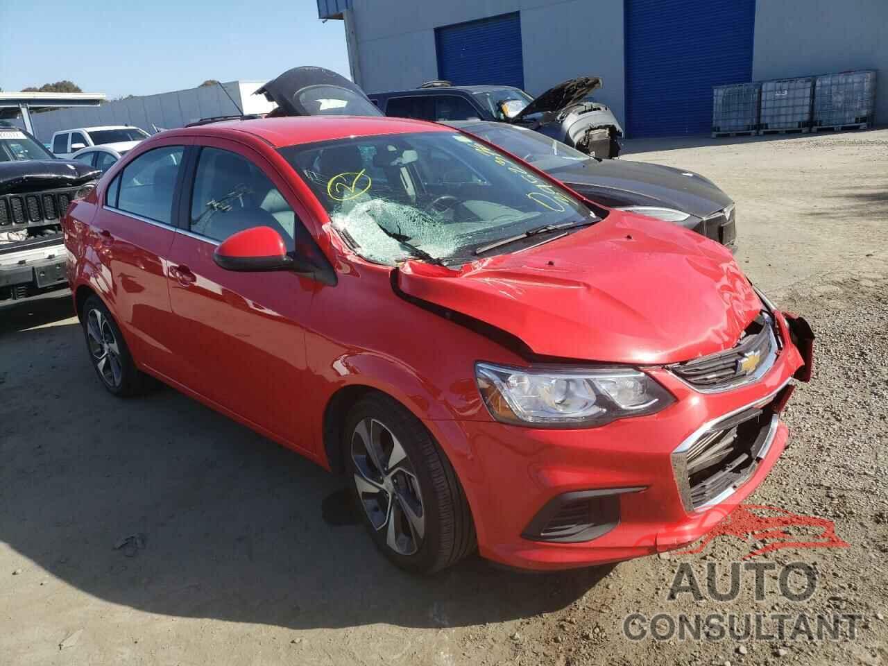 CHEVROLET SONIC 2020 - 1G1JF5SB9L4114549