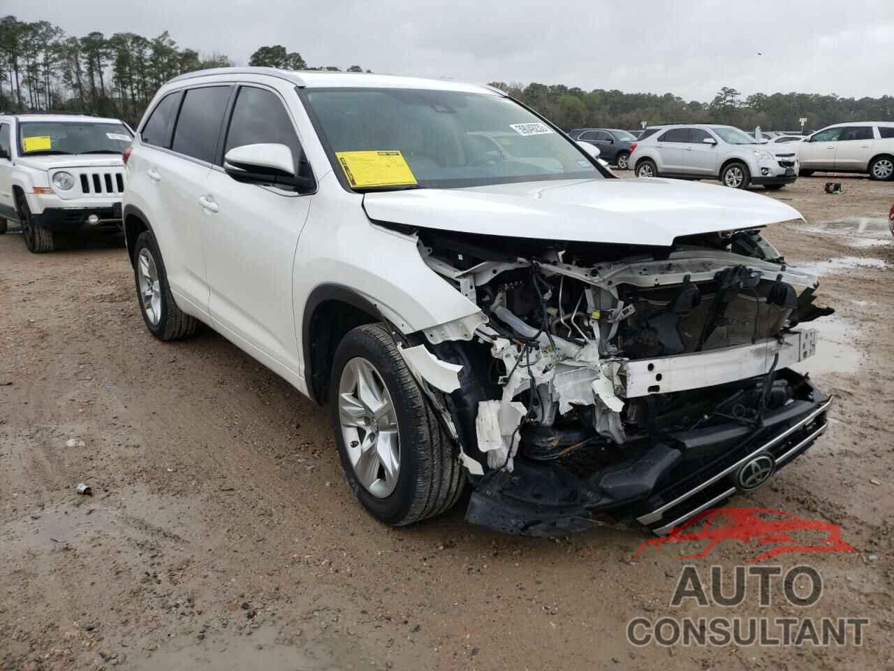 TOYOTA HIGHLANDER 2018 - 5TDYZRFH9JS283426