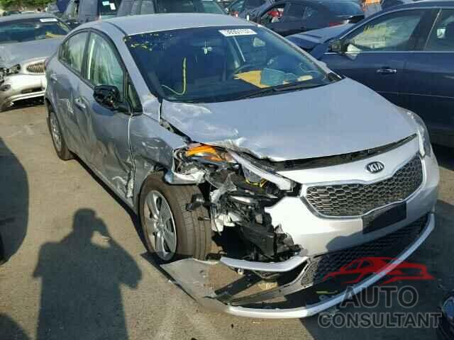 KIA FORTE 2016 - KNAFK4A60G5574610