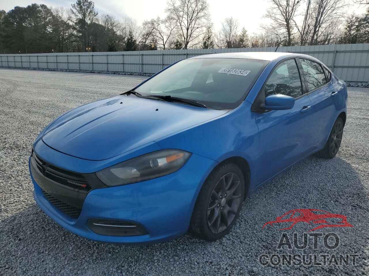 DODGE DART 2016 - 1C3CDFAA5GD607966