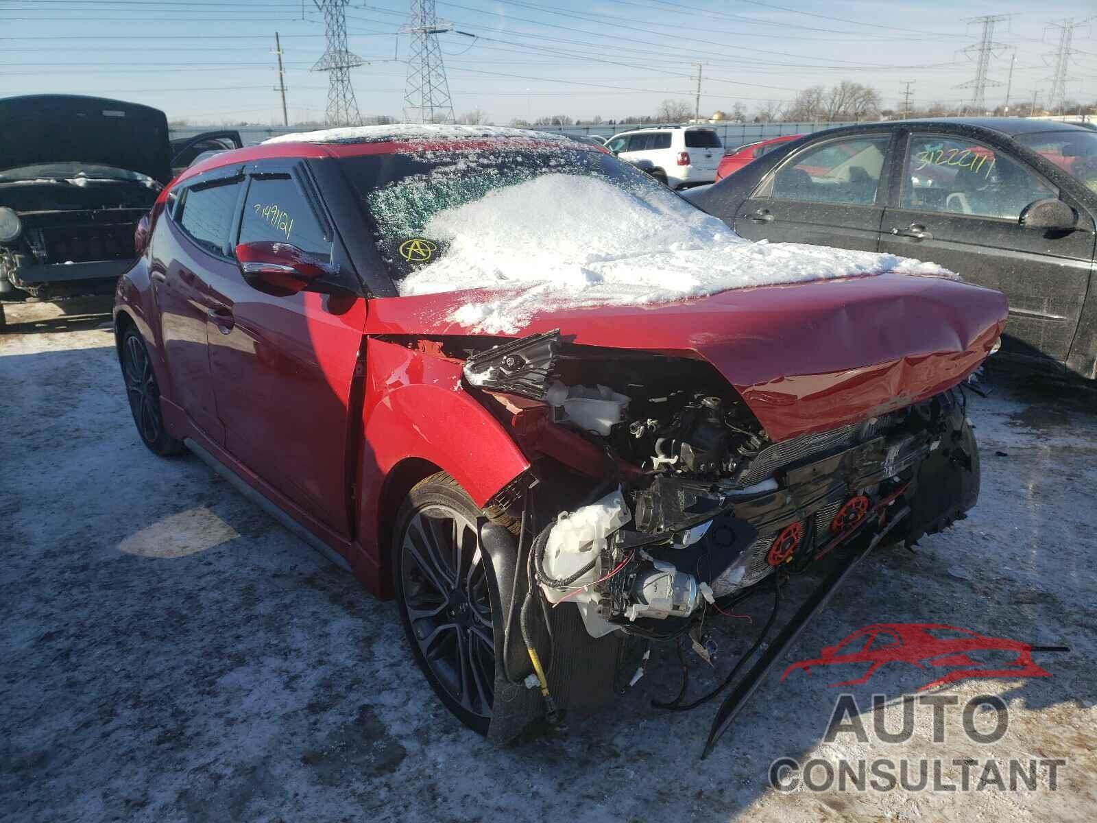 HYUNDAI VELOSTER 2016 - KMHTC6AE6GU301601