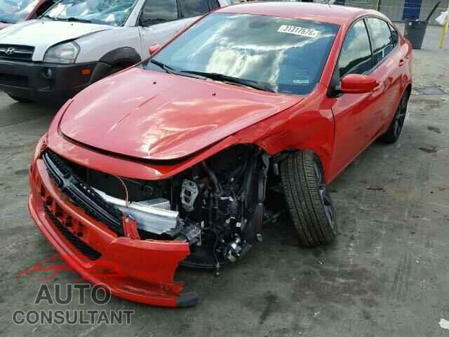 DODGE DART 2015 - 1C3CDFBB3FD410977