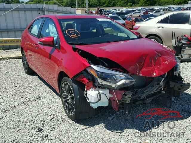 TOYOTA COROLLA 2016 - 2T1BURHE3GC497885