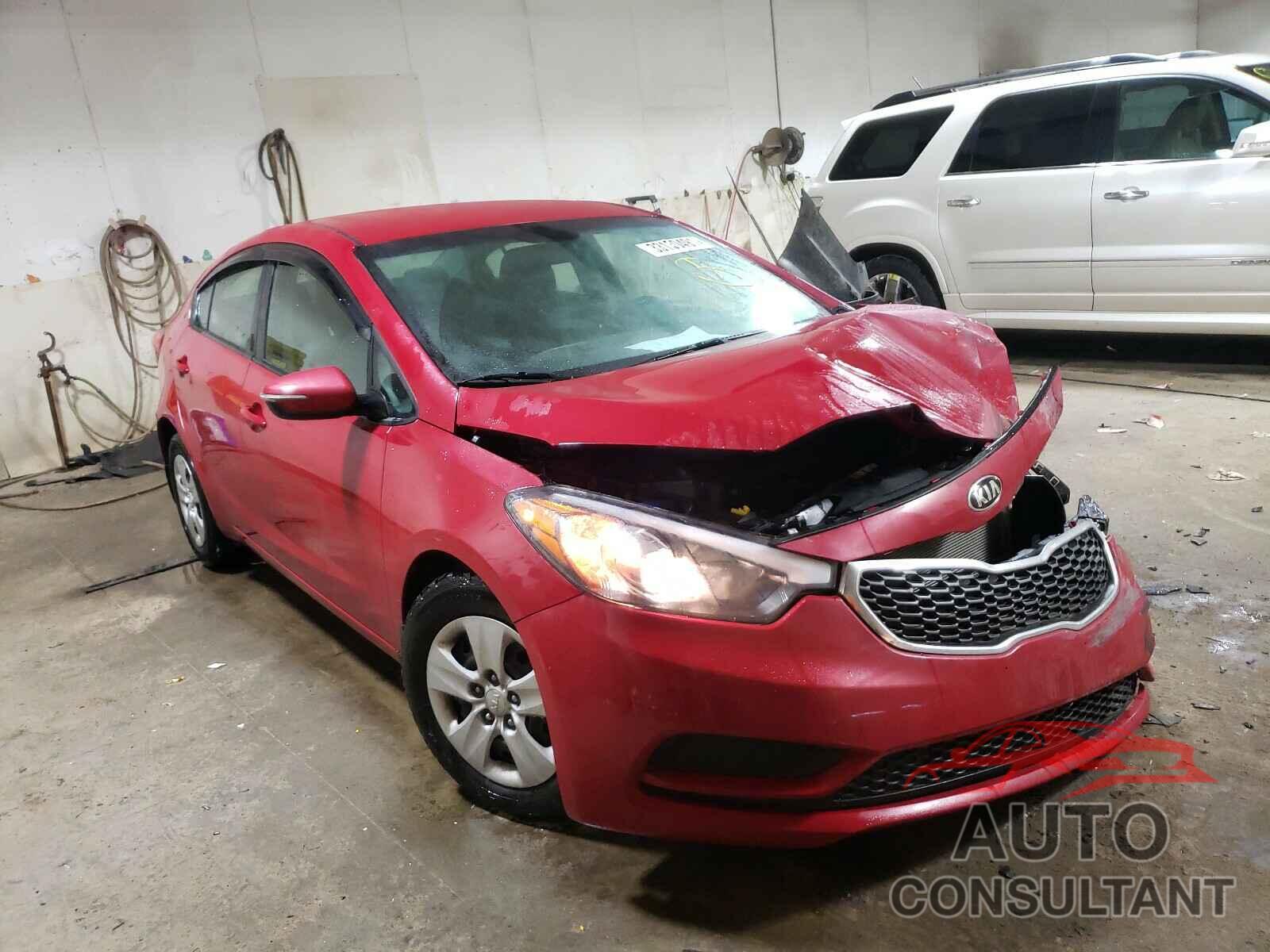 KIA FORTE 2016 - KNAFX4A67G5558616