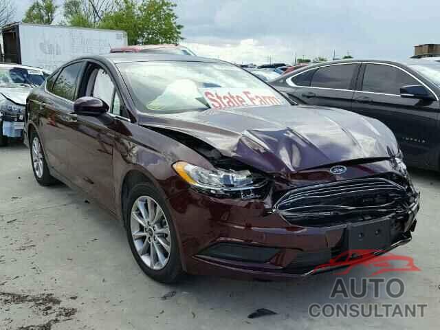FORD FUSION 2017 - 3FA6P0H70HR214365