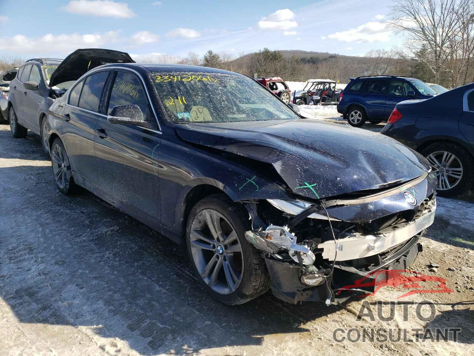 BMW 3 SERIES 2017 - WBA8D9G50HNU61238