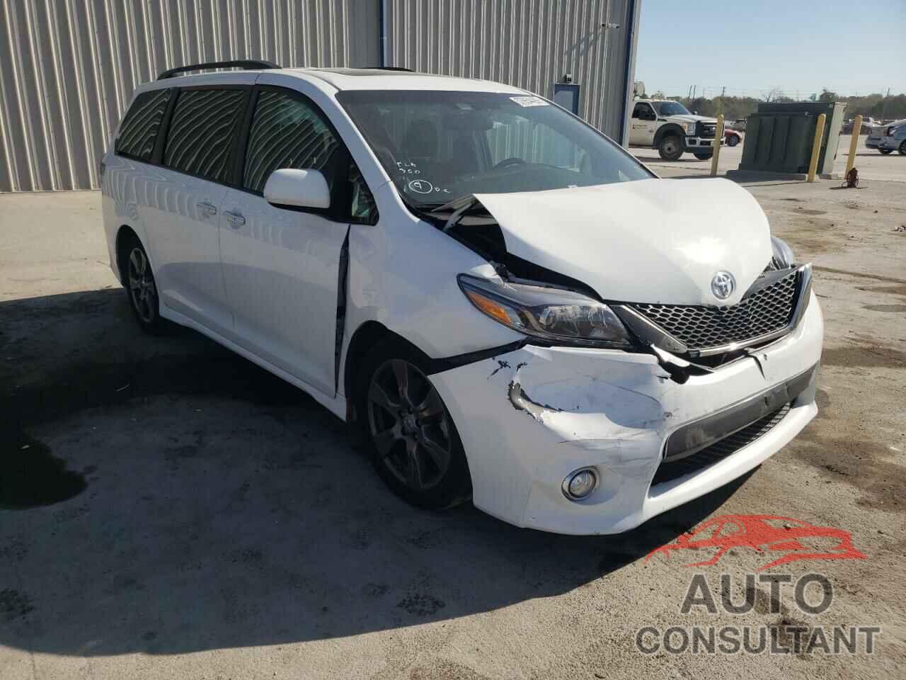 TOYOTA SIENNA 2017 - 5TDXZ3DC3HS876936