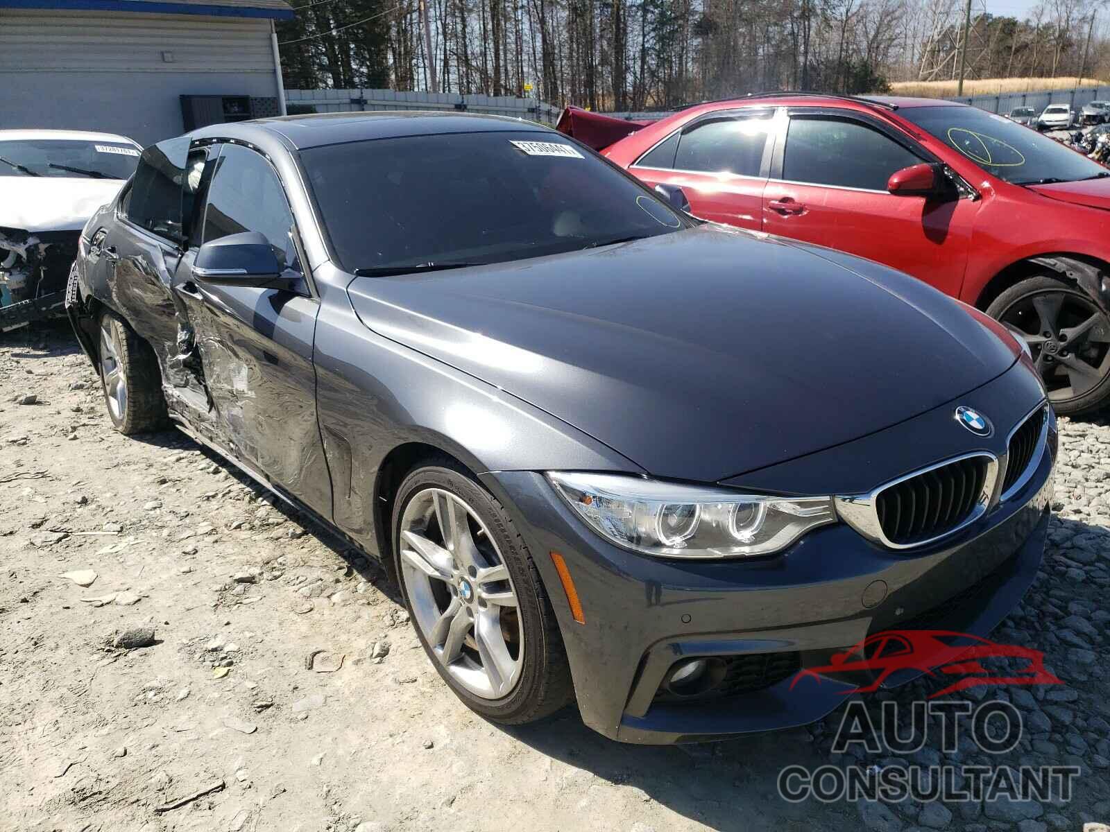 BMW 4 SERIES 2017 - WBA4F7C54HG786031