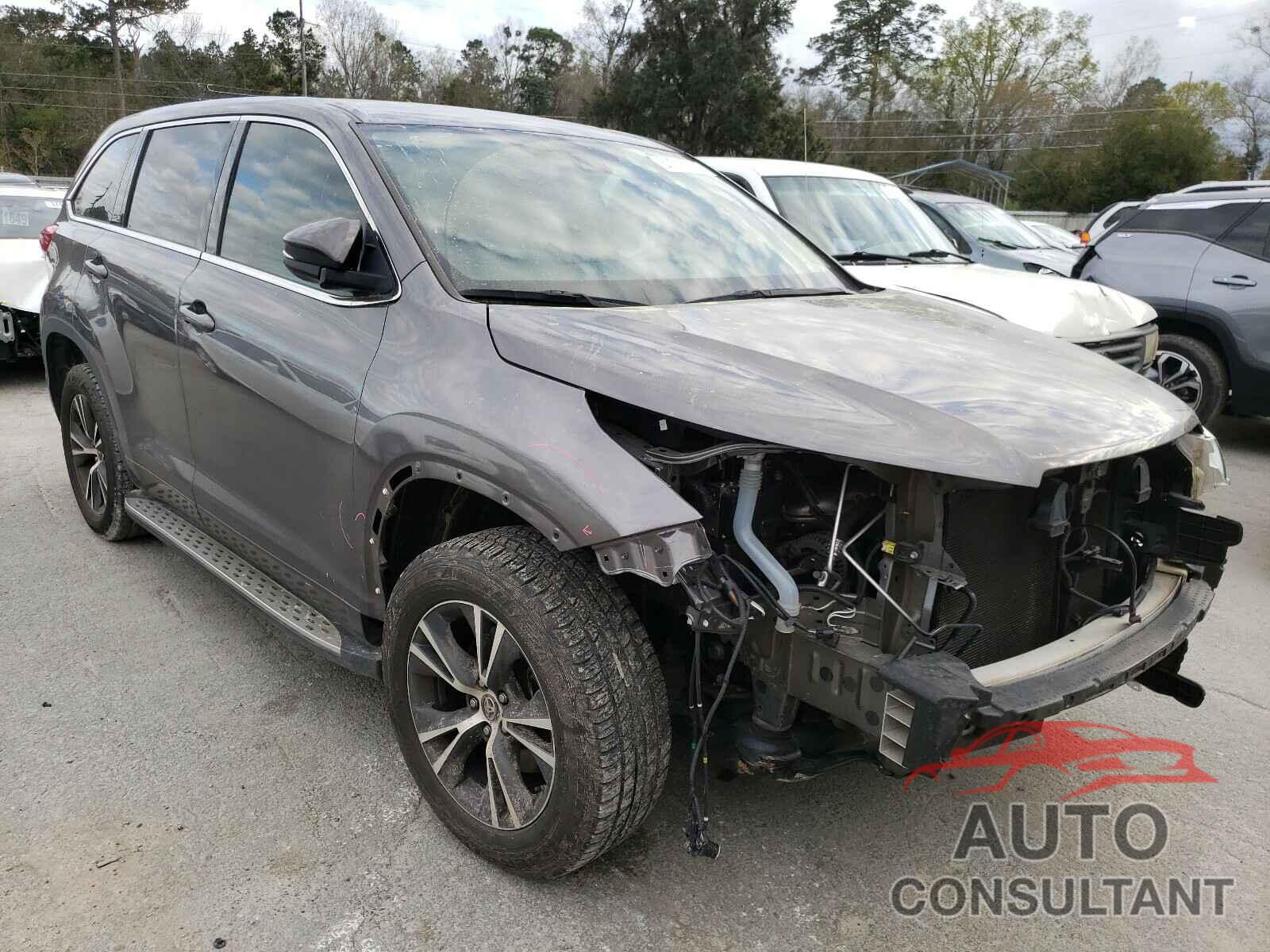 TOYOTA HIGHLANDER 2017 - 5TDZARFH2HS028381