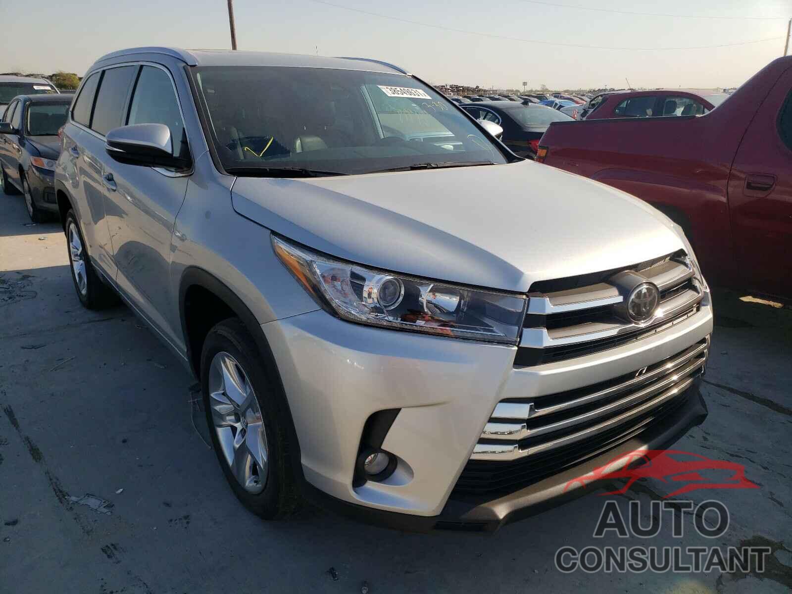 TOYOTA HIGHLANDER 2019 - 5TDYZRFH9KS331203