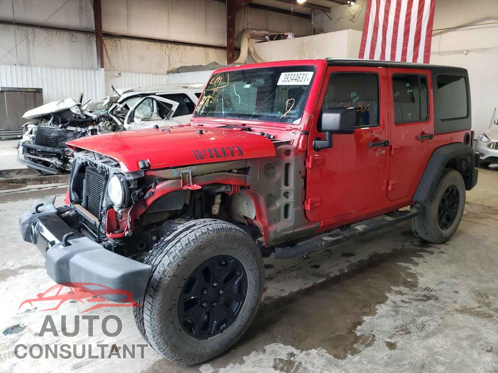 JEEP WRANGLER 2017 - 1C4BJWDG3HL568141