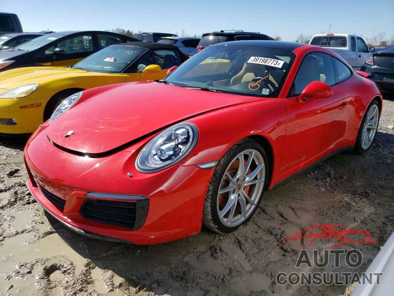 PORSCHE 911 2017 - WP0AB2A94HS123467